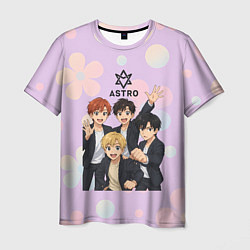 Футболка мужская Astro anime, цвет: 3D-принт