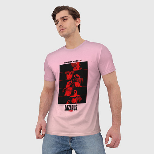 Мужская футболка Lazarus Art / 3D-принт – фото 3