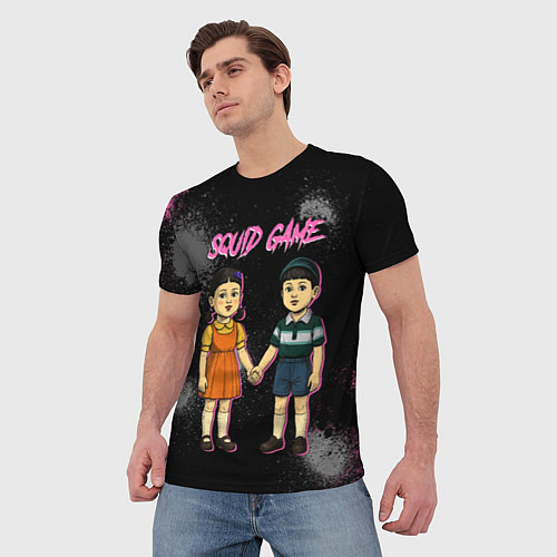 Мужская футболка Squid game 3 season / 3D-принт – фото 3