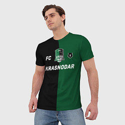 Футболка мужская Krasnodar football, цвет: 3D-принт — фото 2