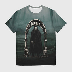 Футболка мужская Bones арка из костей, цвет: 3D-принт