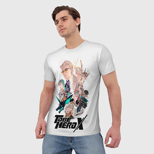 Мужская футболка Персонажи To be hero x / 3D-принт – фото 3