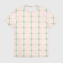 Футболка мужская Color white stripes, цвет: 3D-принт