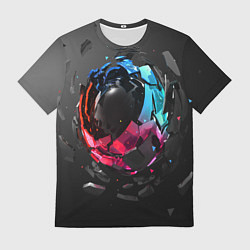 Футболка мужская Abstract graphics, цвет: 3D-принт