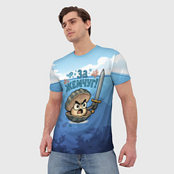 Футболка мужская Жемчуг с мечем, цвет: 3D-принт — фото 2