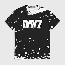 Футболка мужская Dayz брызги красок, цвет: 3D-принт