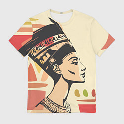 Футболка мужская Нефертити, цвет: 3D-принт