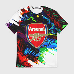 Футболка мужская Arsenal monster, цвет: 3D-принт