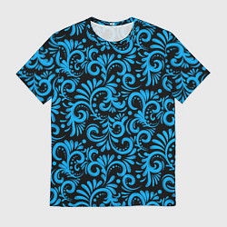 Футболка мужская Русские этнические узоры, цвет: 3D-принт