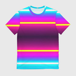 Футболка мужская Color neon, цвет: 3D-принт