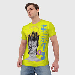 Футболка мужская David Bowie 1973, цвет: 3D-принт — фото 2