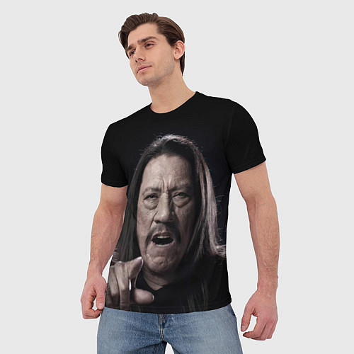 Мужская футболка Danny Trejo / 3D-принт – фото 3