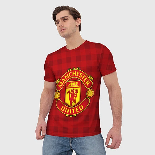 Мужская футболка Manchester United / 3D-принт – фото 3