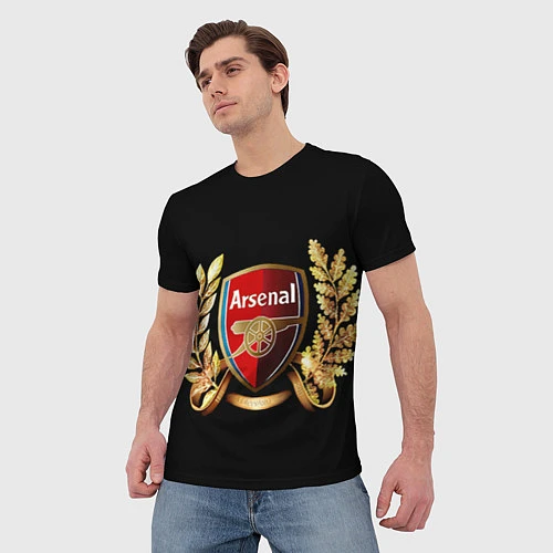 Мужская футболка Arsenal / 3D-принт – фото 3