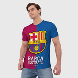 Футболка мужская Barca Football, цвет: 3D-принт — фото 2