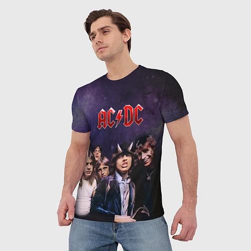 Мужская футболка AC/DC / 3D-принт – фото 3