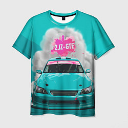 Футболка мужская 2 JZ GTE, цвет: 3D-принт