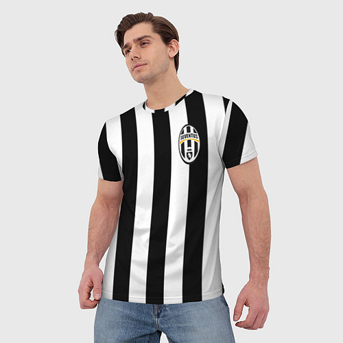 Мужская футболка Juventus: Vidal / 3D-принт – фото 3