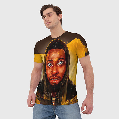 Мужская футболка Wu-Tang Clan Face / 3D-принт – фото 3