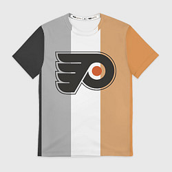 Футболка мужская Philadelphia Flyers, цвет: 3D-принт