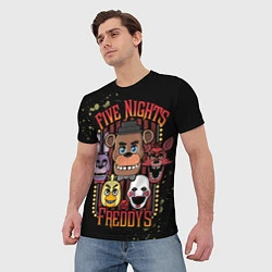 Футболка мужская Five Nights At Freddy's, цвет: 3D-принт — фото 2