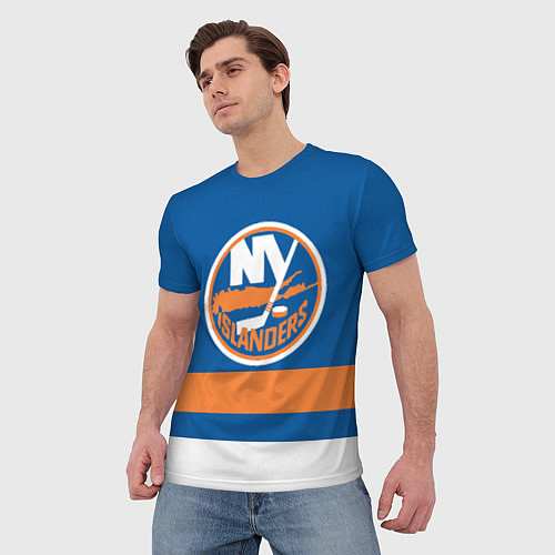 Мужская футболка New York Islanders / 3D-принт – фото 3