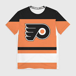 Футболка мужская Philadelphia Flyers, цвет: 3D-принт