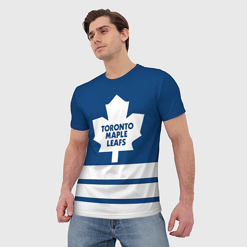 Мужская футболка Toronto Maple Leafs / 3D-принт – фото 3