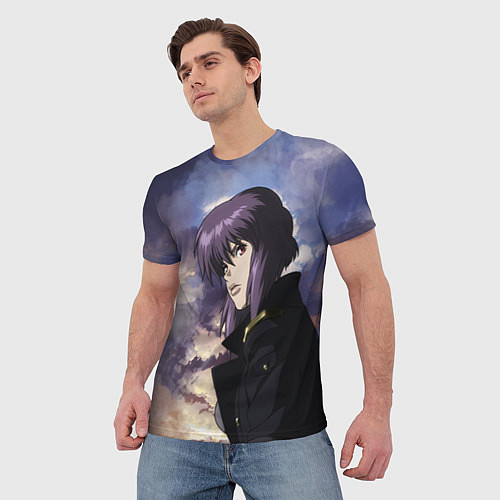 Мужская футболка Призрак в доспехах / 3D-принт – фото 3