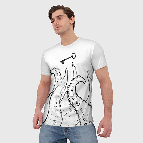 Мужская футболка Octopus / 3D-принт – фото 3