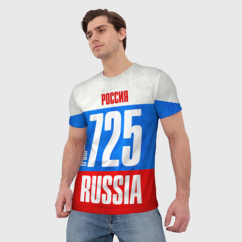 Мужская футболка Russia: from 725 / 3D-принт – фото 3