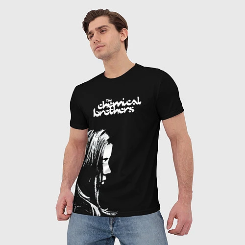 Мужская футболка Chemical Brothers / 3D-принт – фото 3