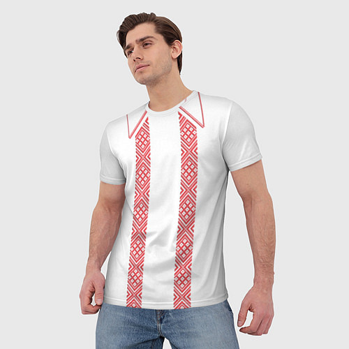 Мужская футболка Вышивка 50 / 3D-принт – фото 3