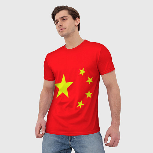 Мужская футболка Китай / 3D-принт – фото 3