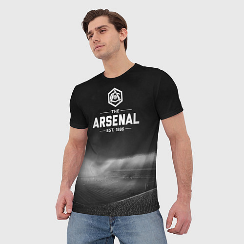 Мужская футболка The Arsenal 1886 / 3D-принт – фото 3