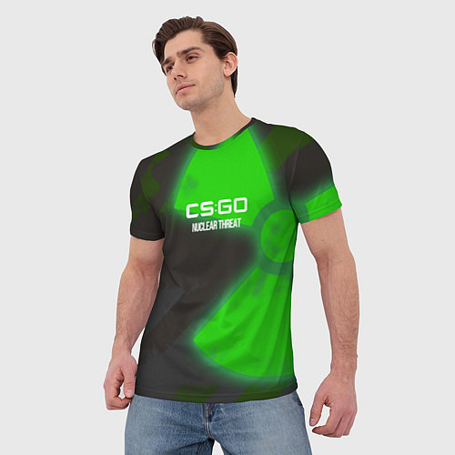 Мужская футболка Cs:go - Nuclear Threat Ядерная Угроза / 3D-принт – фото 3