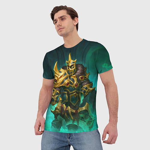 Мужская футболка Wraith King / 3D-принт – фото 3