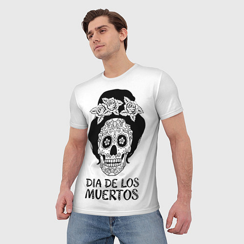 Мужская футболка День мертвецов / 3D-принт – фото 3