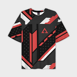 Футболка оверсайз мужская CS:GO Cyrex Pattern, цвет: 3D-принт