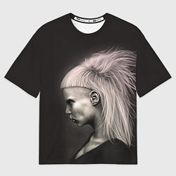 Футболка оверсайз мужская Die Antwoord GIrl, цвет: 3D-принт