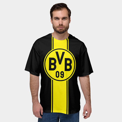 Мужская футболка оверсайз BVB / 3D-принт – фото 3