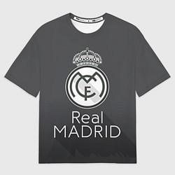 Мужская футболка оверсайз Real Madrid