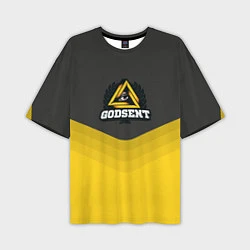 Футболка оверсайз мужская Godsent Uniform, цвет: 3D-принт