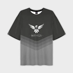 Футболка оверсайз мужская Wings Uniform, цвет: 3D-принт