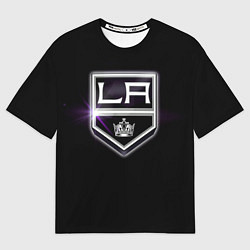 Футболка оверсайз мужская Los Angeles Kings, цвет: 3D-принт