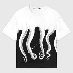 Мужская футболка оверсайз Octopus