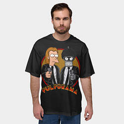 Футболка оверсайз мужская Pulporama, цвет: 3D-принт — фото 2