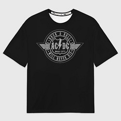 Мужская футболка оверсайз AC/DC: Will never die