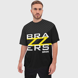 Футболка оверсайз мужская Brazzers Bros, цвет: 3D-принт — фото 2