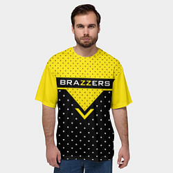 Футболка оверсайз мужская Brazzers Style, цвет: 3D-принт — фото 2